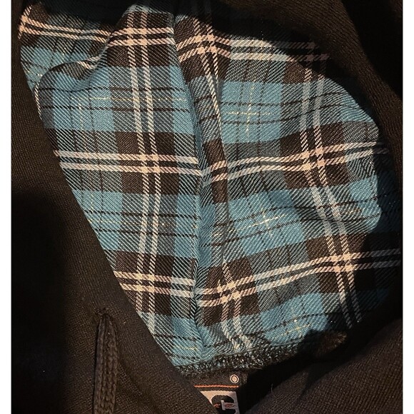 DC ONE WASHINGTON DC Pull-Over Style Black Hoodie Sweatshirt Size XL - Picture 10 of 10